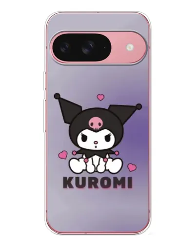 Чохол для Google Pixel 10 Pro з картинкою «Kuromi — фіолетовий арт»