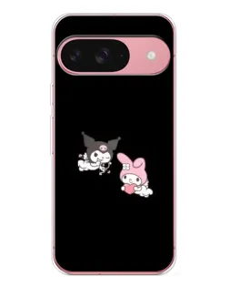 Чехол для Google Pixel 10 Pro с картинкой «My Melody и Kuromi»