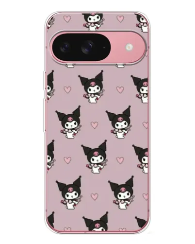 Чохол для Google Pixel 10 Pro з картинкою «Kuromi — нічний сон»