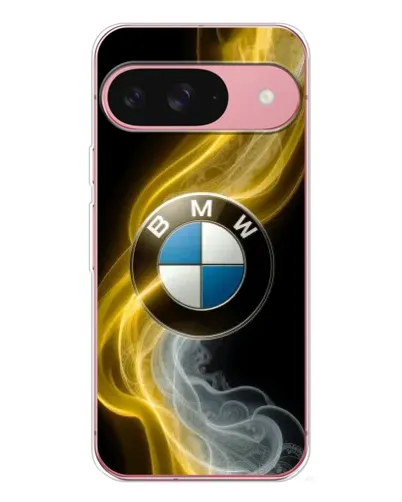 Чохол для Google Pixel 10 Pro з картинкою «Золотистий дим BMW»