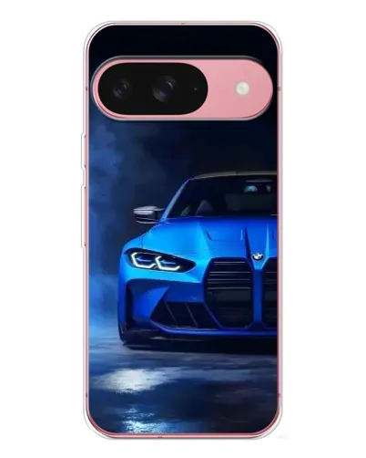 Чохол для Google Pixel 10 Pro з картинкою «Блакитна BMW M4»