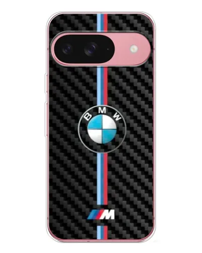 Чохол для Google Pixel 10 Pro з картинкою «Емблема BMW та карбон»