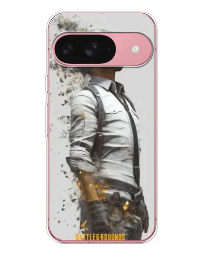 Чохол для Google Pixel 10 Pro з картинкою «PUBG — боєць у пилу»