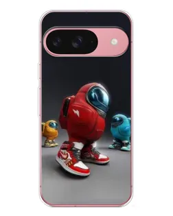 Чохол для Google Pixel 10 Pro з картинкою «Among Us — 3D стиль»
