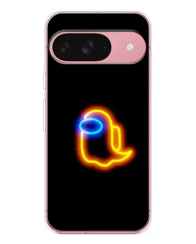 Чохол для Google Pixel 10 Pro з картинкою «Among Us неонове сяйво»