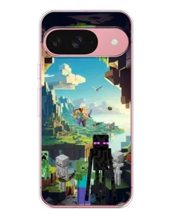 Чохол для Google Pixel 10 Pro з картинкою «Ендермен у лісі»