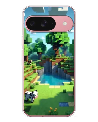 Чохол для Google Pixel 10 Pro з картинкою «Minecraft літній день»