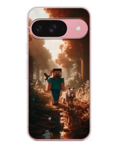 Чохол для Google Pixel 10 Pro з картинкою «Стів у лісі»