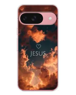 Чехол для Google Pixel 10 Pro с картинкой «Сияние Имени Jesus»