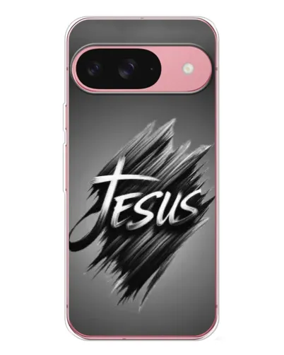 Чехол для Google Pixel 10 Pro с картинкой «Надпись Jesus Graffiti»