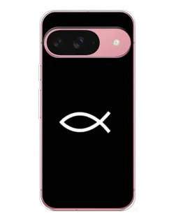 Чехол для Google Pixel 10 Pro с картинкой «Символ рыбы Jesus»