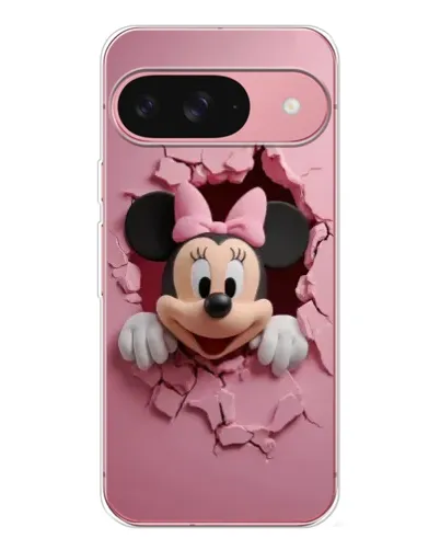 Чехол для Google Pixel 10 Pro с картинкой «Минни сквозь стену»