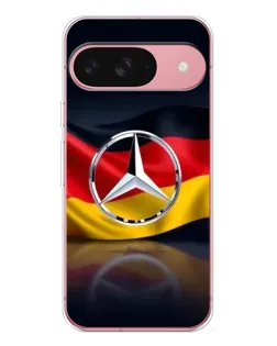 Чохол для Google Pixel 10 Pro з картинкою «Mercedes — прапор Німеччини»