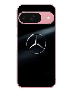 Чехол для Google Pixel 10 Pro с картинкой «Mercedes на металле»