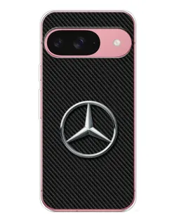 Чехол для Google Pixel 10 Pro с картинкой «Карбоновый Mercedes стиль»