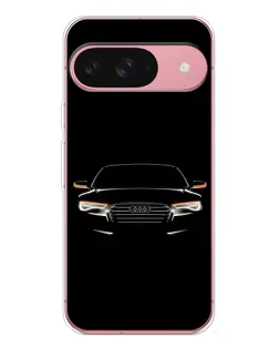 Чохол для Google Pixel 10 Pro з картинкою «Audi — нічний контур»
