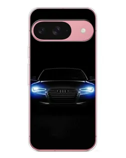 Чохол для Google Pixel 10 Pro з картинкою «Audi в неоні»
