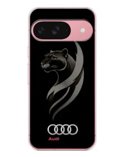 Чохол для Google Pixel 10 Pro з картинкою «Графіка — пантера та Audi»