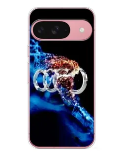 Чохол для Google Pixel 10 Pro з картинкою «Енергія лого Audi»
