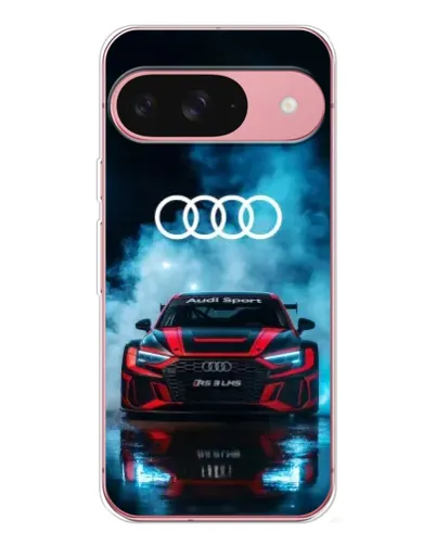 Чохол для Google Pixel 10 Pro з картинкою «Audi Sport — неон»