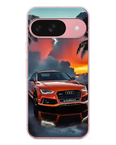 Чохол для Google Pixel 10 Pro з картинкою «Audi — захід сонця»