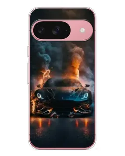 Чохол для Google Pixel 10 Pro з картинкою «Lamborghini димна естетика»
