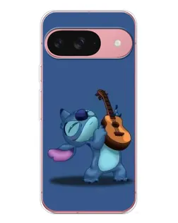 Чехол для Google Pixel 10 Pro с картинкой «Стич с укулеле»