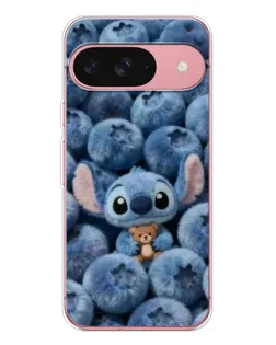 Чехол для Google Pixel 10 Pro с картинкой «Стич и голубика»