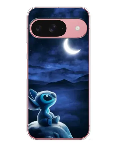 Чехол для Google Pixel 10 Pro с картинкой «Лунная ночь Стича»