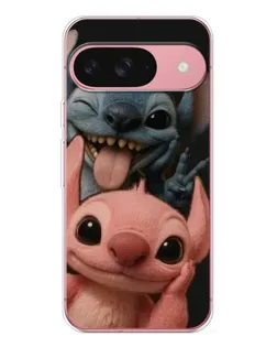 Чехол для Google Pixel 10 Pro с картинкой «Стич и Ангел»