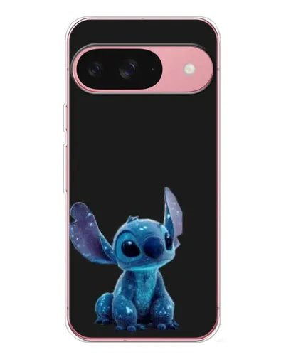 Чехол для Google Pixel 10 Pro с картинкой «Стич на черном»