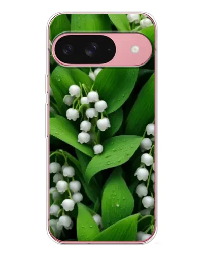 Чехол для Google Pixel 10 Pro с картинкой «Ландыши в зелени»