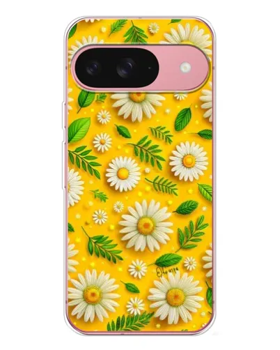 Чехол для Google Pixel 10 Pro с картинкой «Ромашковое солнце»