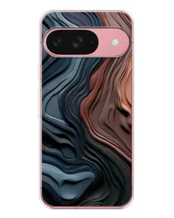 Чехол для Google Pixel 10 Pro с картинкой «Цветные волны каньона»