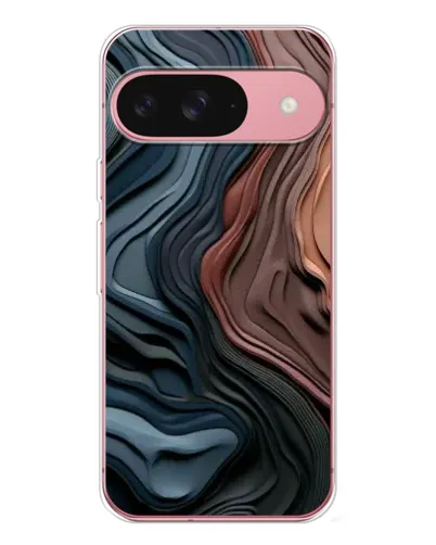 Чехол для Google Pixel 10 Pro с картинкой «Цветные волны каньона»