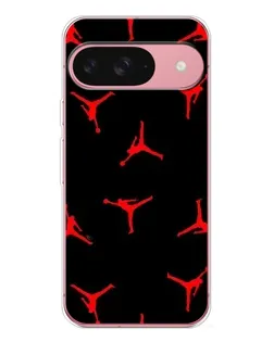 Чохол для Google Pixel 10 з картинкою «Jordan Red Pattern»