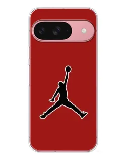 Чохол для Google Pixel 10 з картинкою «Jordan Red Back»