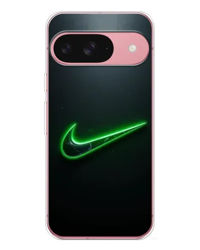 Чохол для Google Pixel 10 з картинкою «Неоновий контур Nike»