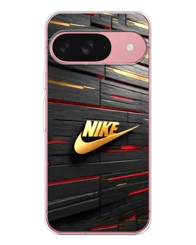 Чохол для Google Pixel 10 з картинкою «Золотий Nike на металі»