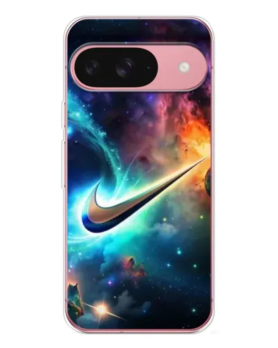 Чохол для Google Pixel 10 з картинкою «Космічний Nike Swoosh»