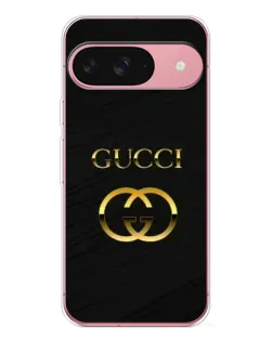 Чохол для Google Pixel 10 з картинкою «Золотий логотип Gucci»
