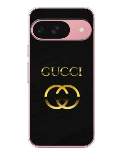 Чохол для Google Pixel 10 з картинкою «Золотий логотип Gucci»