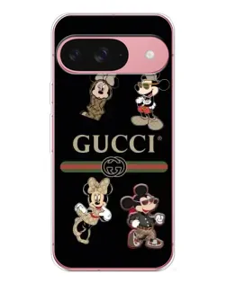 Чохол для Google Pixel 10 з картинкою «Gucci — герої Disney та монограма»