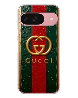 Чохол для Google Pixel 10 з картинкою «Gucci — фірмова смуга та золото»