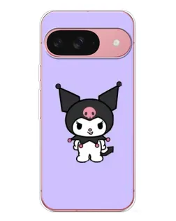 Чехол для Google Pixel 10 с картинкой «Kuromi — нежный фиолетовый»