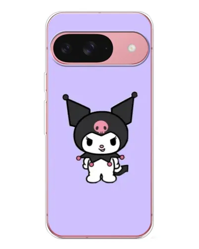 Чехол для Google Pixel 10 с картинкой «Kuromi — нежный фиолетовый»