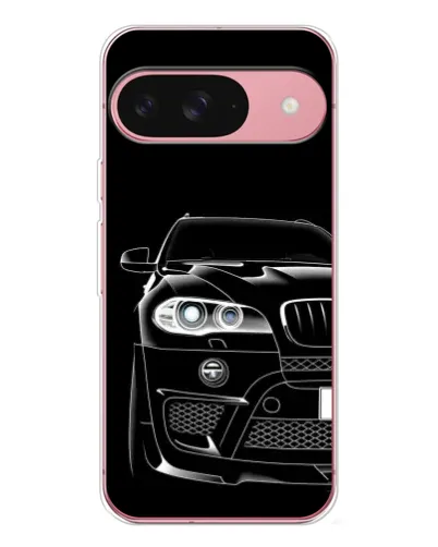 Чохол для Google Pixel 10 з картинкою «Темний силует BMW»