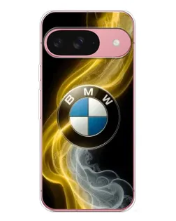 Чохол для Google Pixel 10 з картинкою «Золотистий дим BMW»