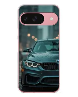 Чохол для Google Pixel 10 з картинкою «BMW у вогнях міста»