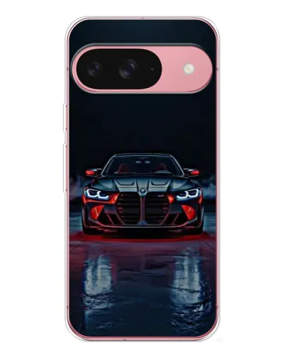 Чохол для Google Pixel 10 з картинкою «BMW на мокрій дорозі»